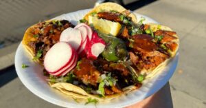 plate of tacos